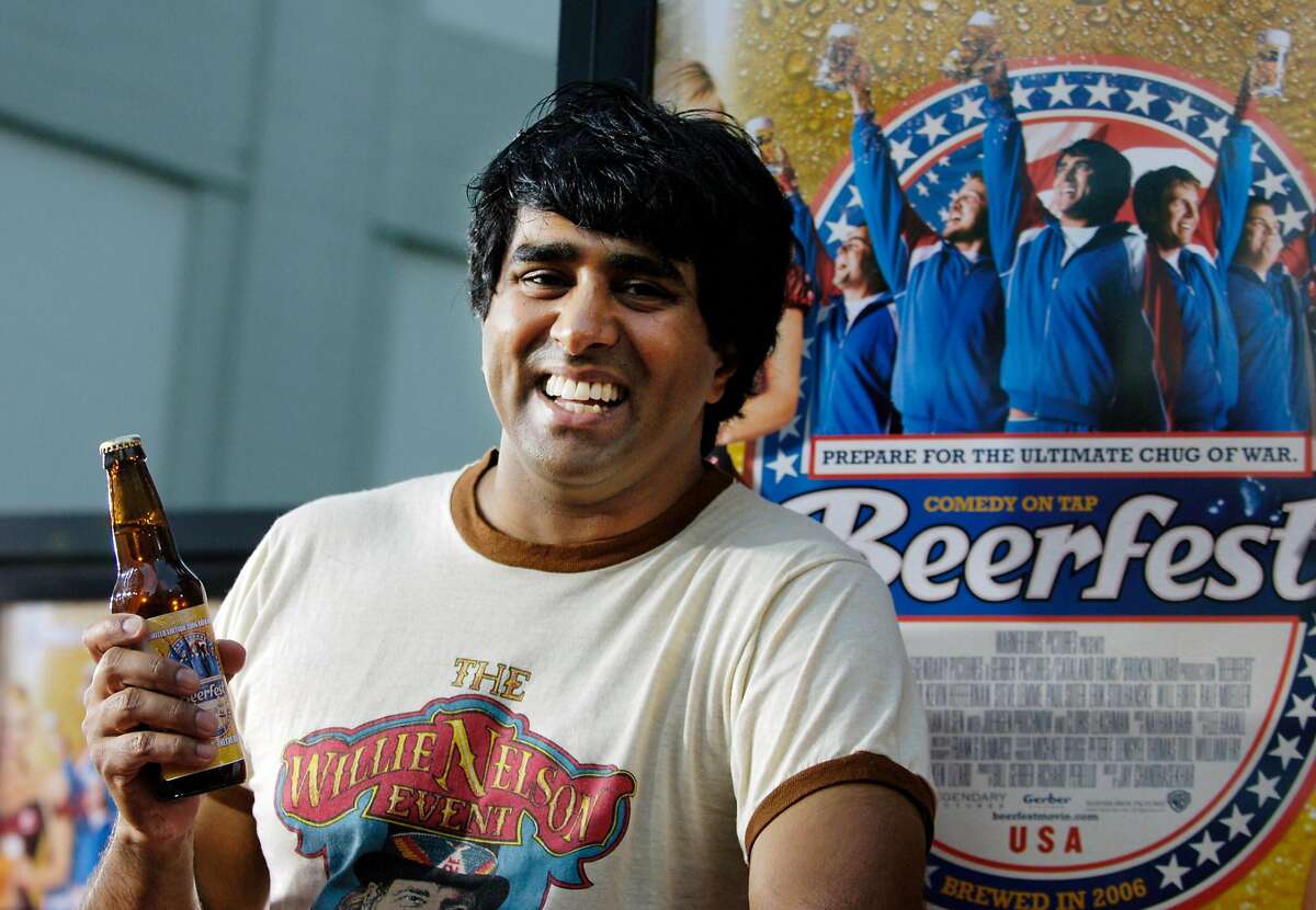 "Beerfest" director/cast member Jay Chandrasekhar poses at the premiere of the film at Grauman's Chinese Theatre in Los Angeles in 2006. 