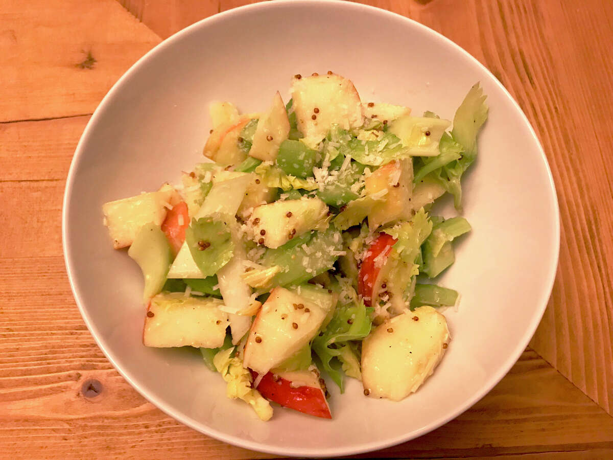 Celery and Apple Salad brightens the winter table