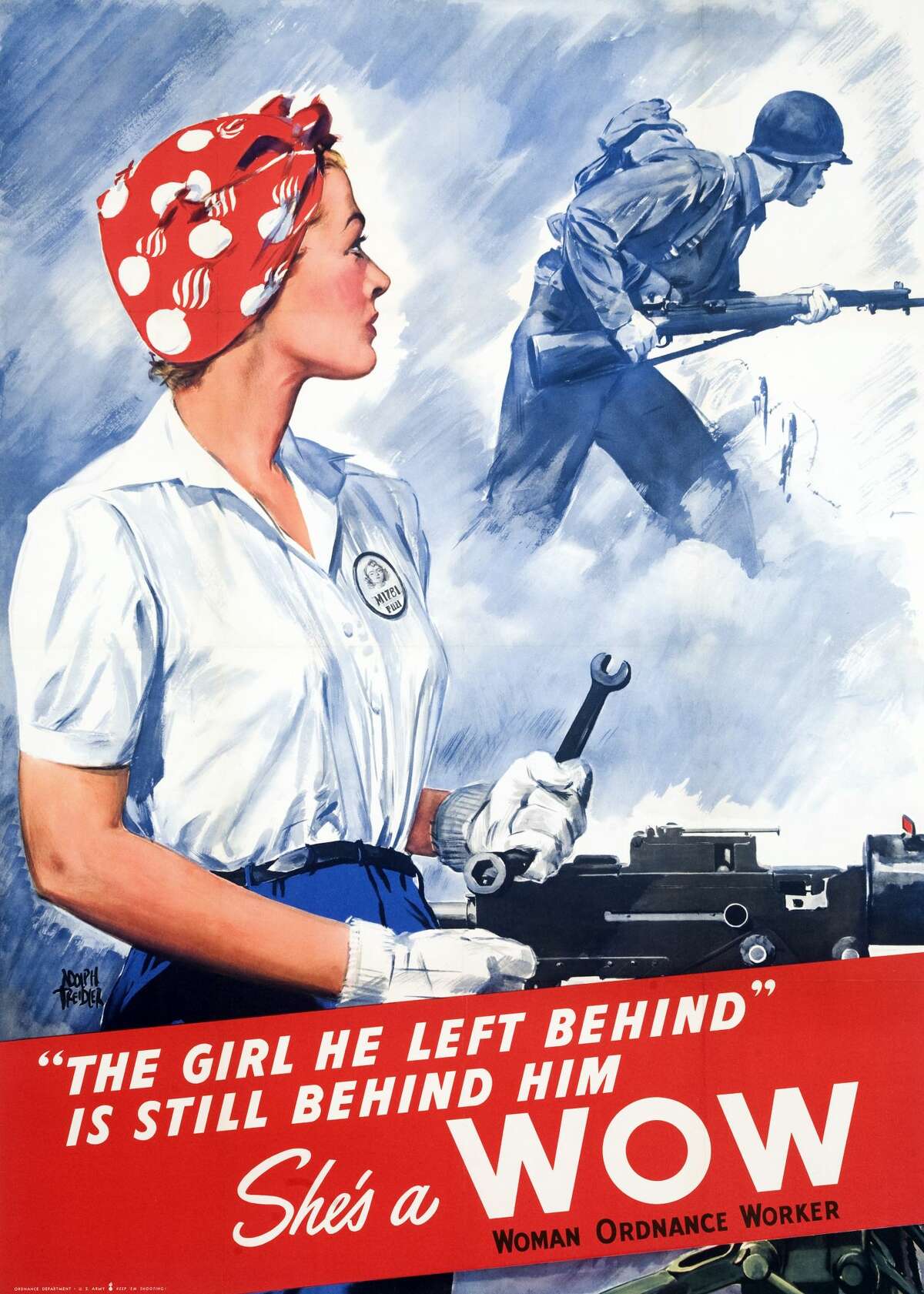 Naomi Parker Fraley, who posed for iconic 'Rosie the Riveter' portrait