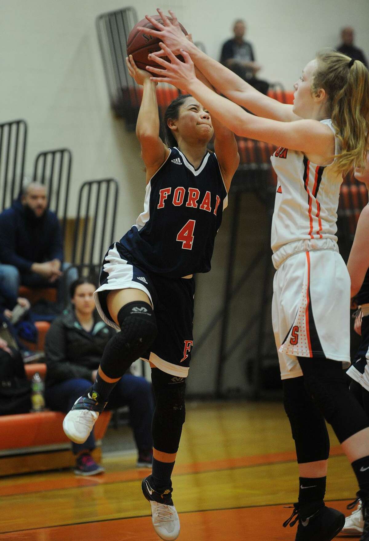 HIGH SCHOOL ROUNDUP: Lord leads Foran girls past Shelton