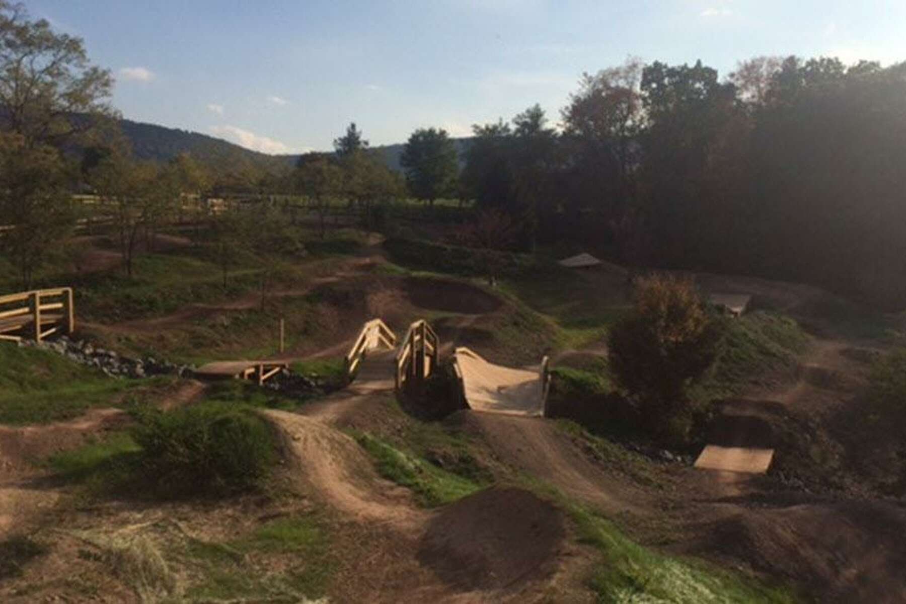 powder ridge mountain biking