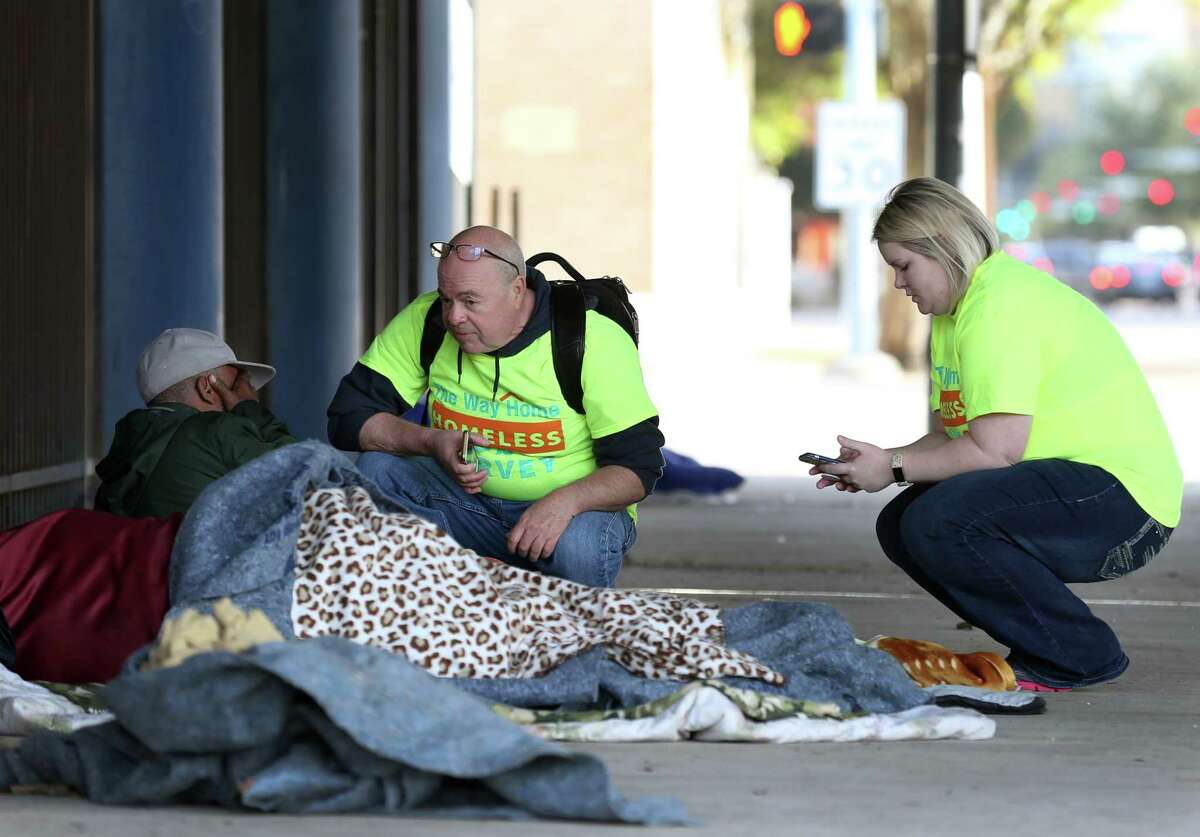 Homelessness rose after Harvey, Houstonarea census shows