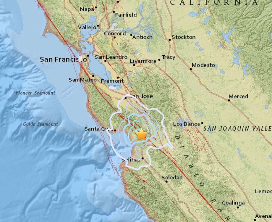Two quakes near Watsonville shake Bay Area - SFGate