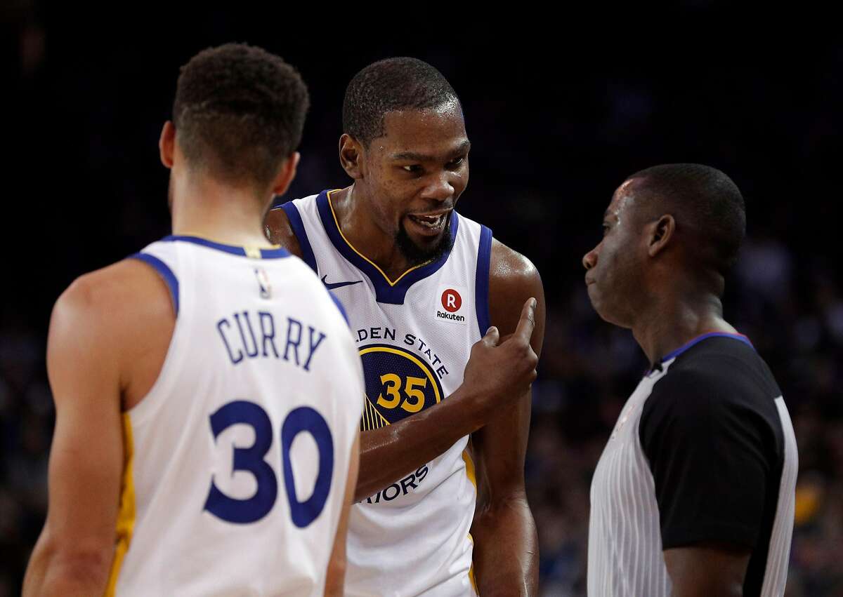 Warriors’ Kevin Durant apologizes for being a ‘jerk’ to referee