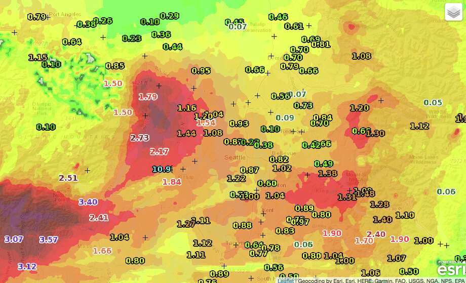 Rain to continue in Seattle, with flood threat this weekend