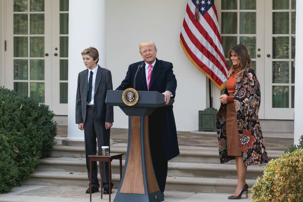 Where is Barron Trump? Social media wants to know