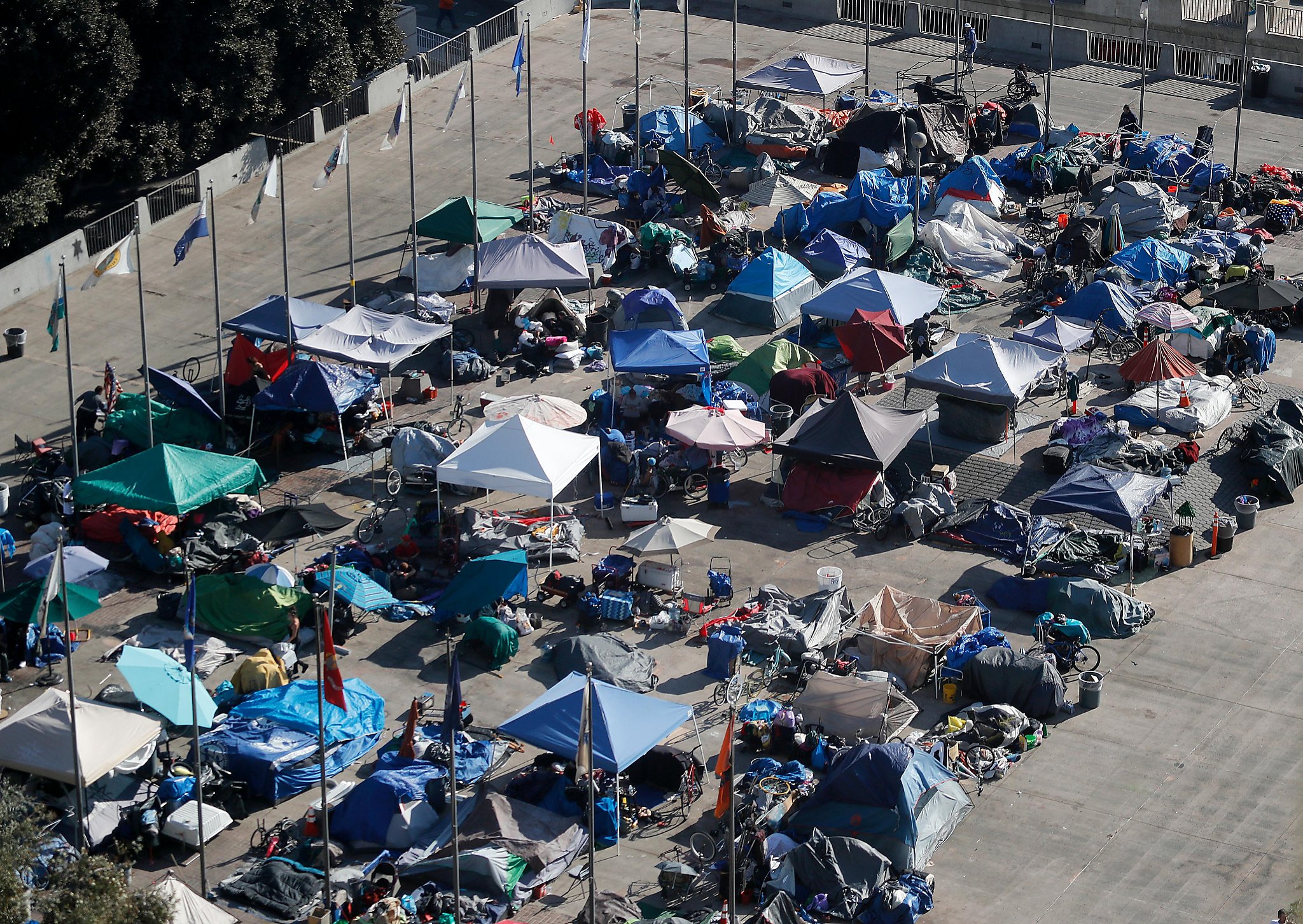 Thousands Of Volunteers Count The Homeless In LA   RawImage 