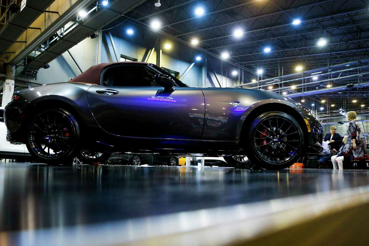 The 2018 Mazda MX-5 Miata is debuted during the first day of the Houston Auto Show at NRG Center Wednesday, Jan. 24, 2018 in Houston. ( Michael Ciaglo / Houston Chronicle)