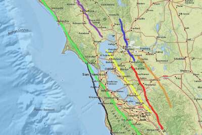 Hayward Fault Line Map Which Fault Line Do I Live On? A Guide To The Major Bay Area Faults