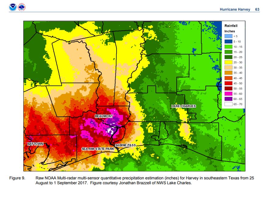 NWS Harvey was deadliest TX storm since 1919 dropped record rain