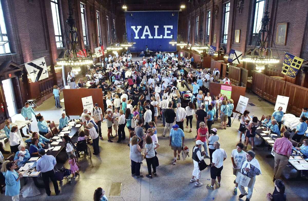 A Yale University fundraiser in September 2015 in New Haven, Conn. (Catherine Avalone - New Haven Register)