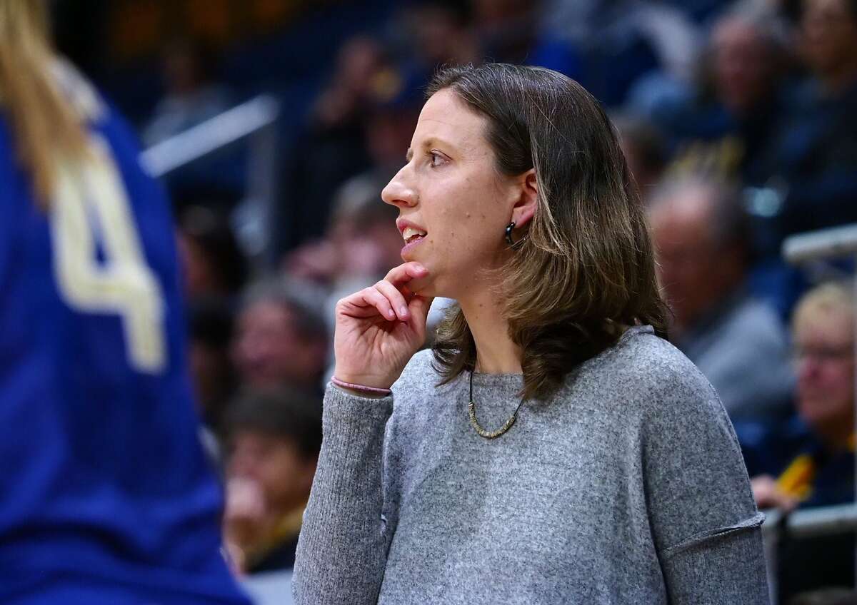 Cal women’s basketball Head Coach Lindsay Gottlieb during a women’s basketball game at Hass Pavillion in Berkeley on Friday, January 12, 2018.