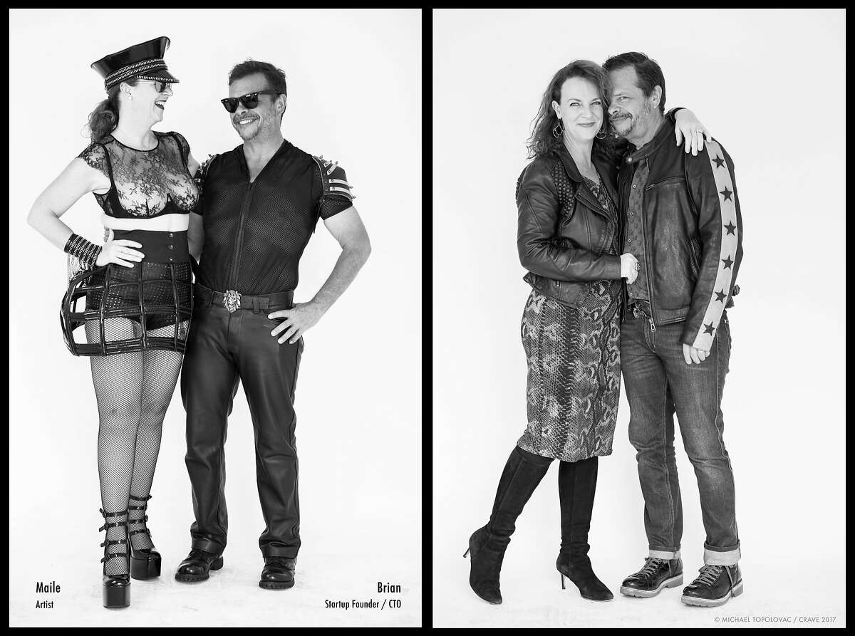 A new online photo exhibition shows the diversity of human sexual expression as seen at the Folsom Street Fair. The portraits were taken by Michael Topolovac, a co-founder of Crave luxury sex toys for women, based in San Francisco. The exhibit, with photos of fair-goers in costume, and later, in street clothes, aims to show the complexity of the private and personal expression of self.