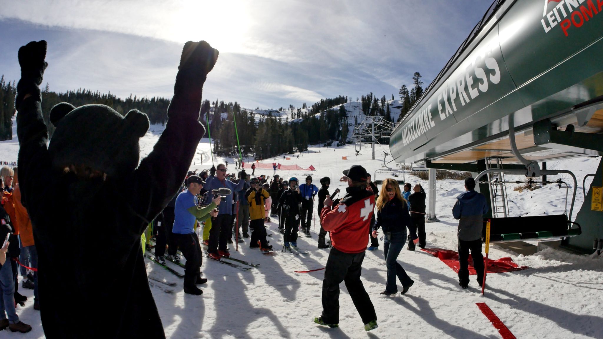 The most dangerous job Watch a ski lift being installed at Bear Valley