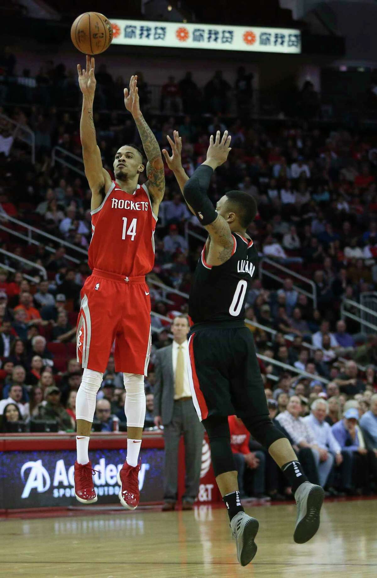 The Rockets got a jump on making a signficant in-season acquisition when they signed free-agent guard Gerald Green (14) in late December.