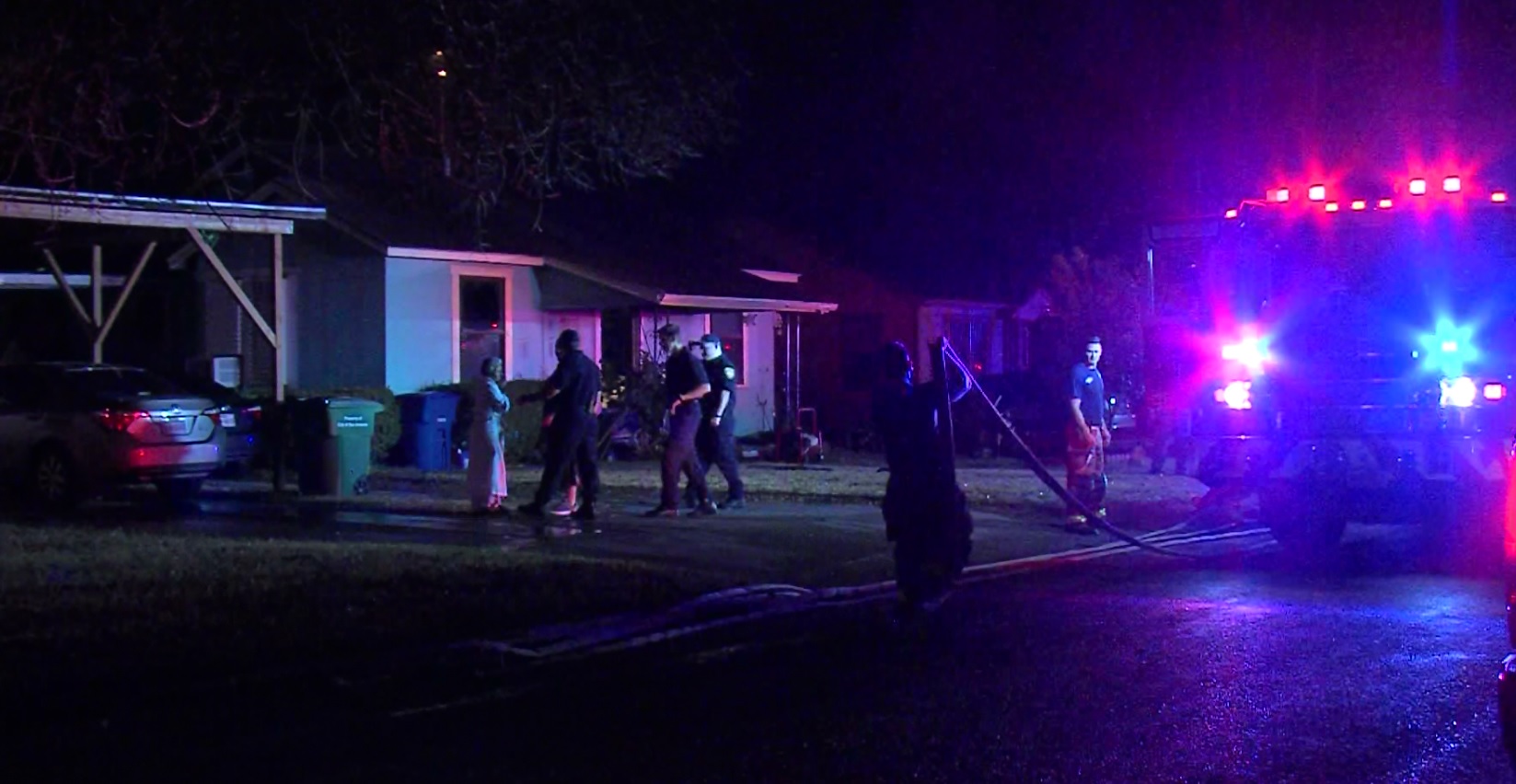 Three hospitalized after house fire on the South Side