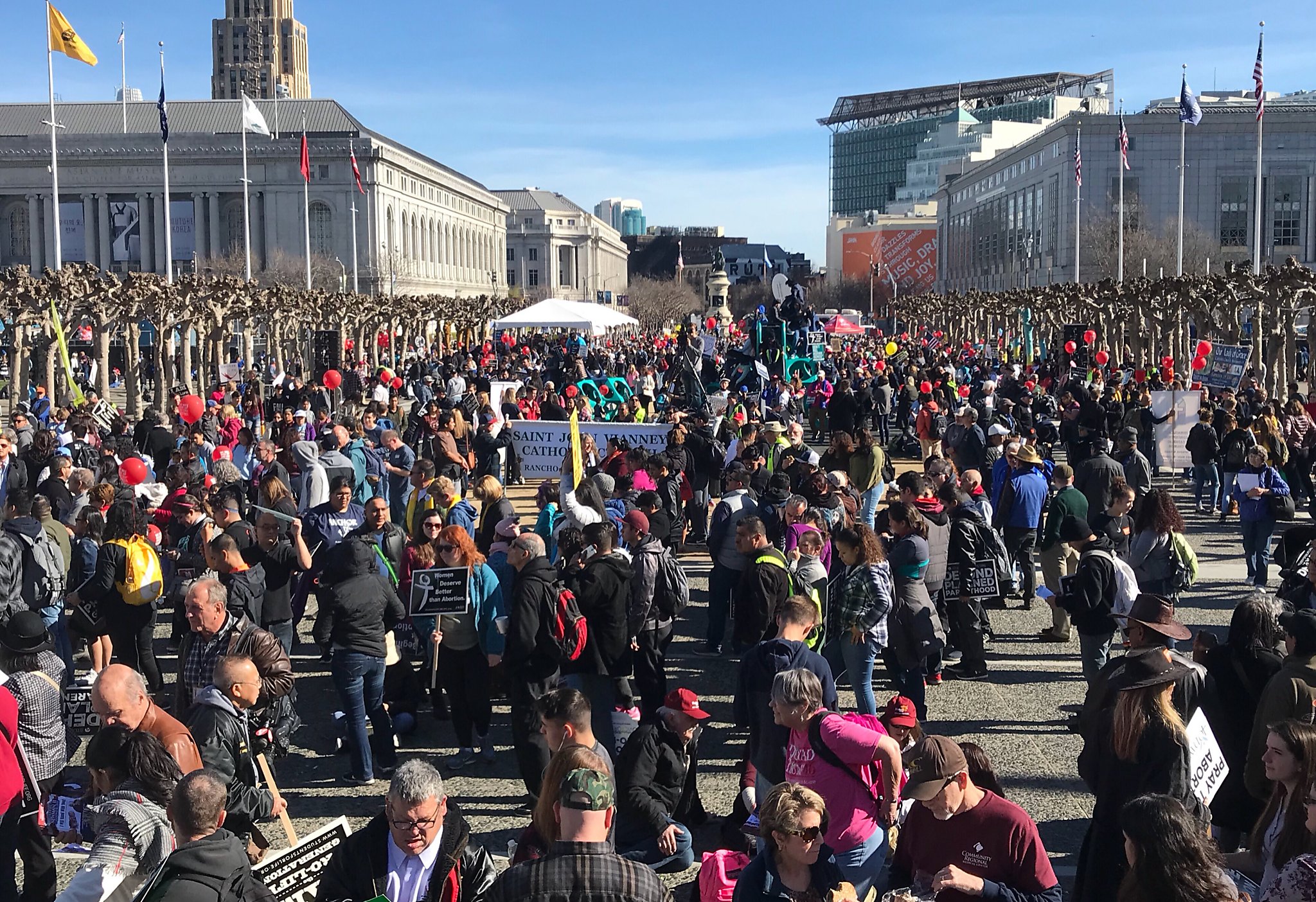 March for Life brings huge crowd to SF streets