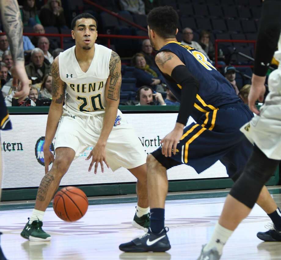 Roman Penn leads Siena's current players at 9.3 points per game. (Jenn March/Special to the Times Union)