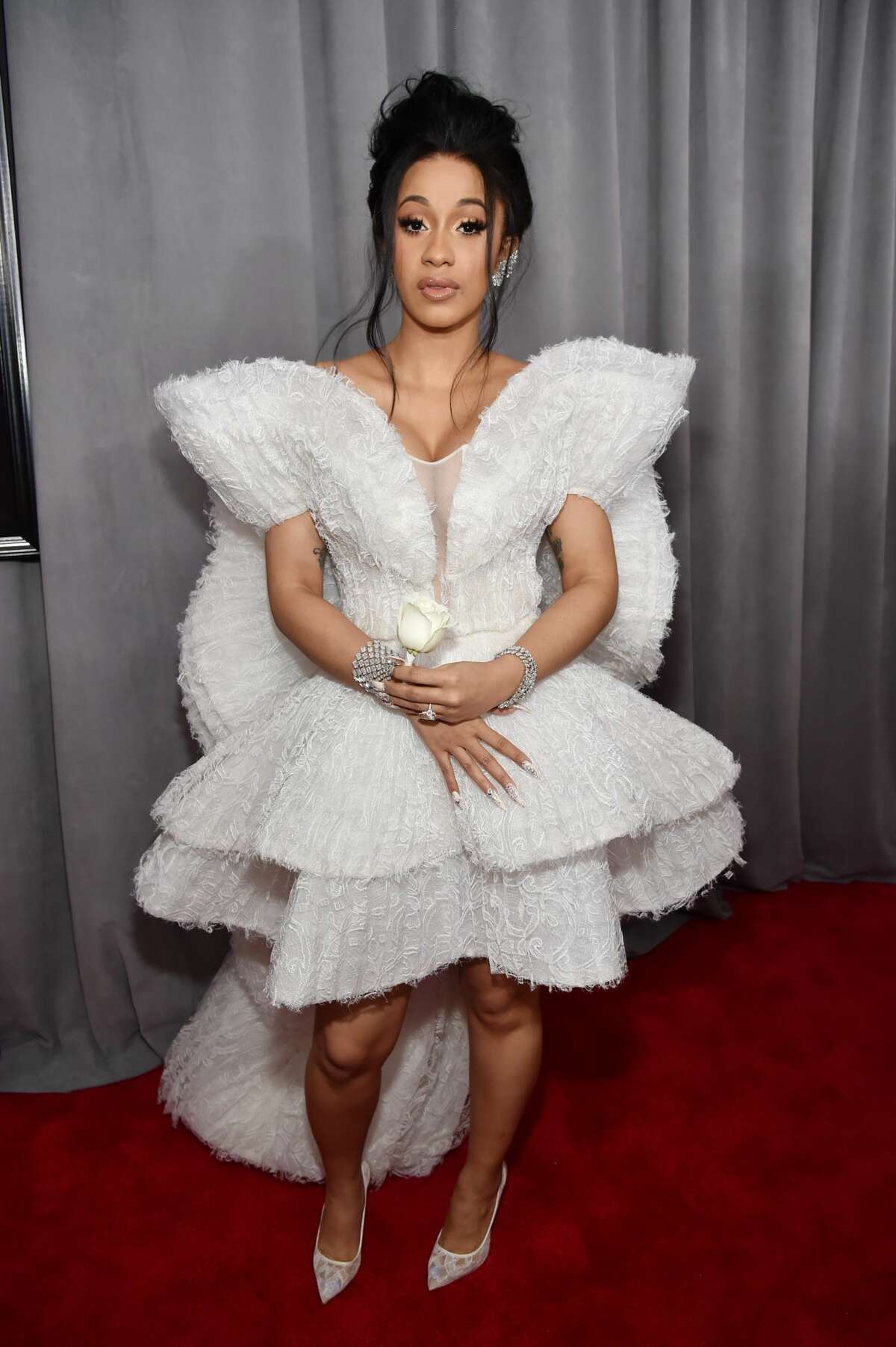 Cardi B Shows Off Runway Walk In Prep For NYFW