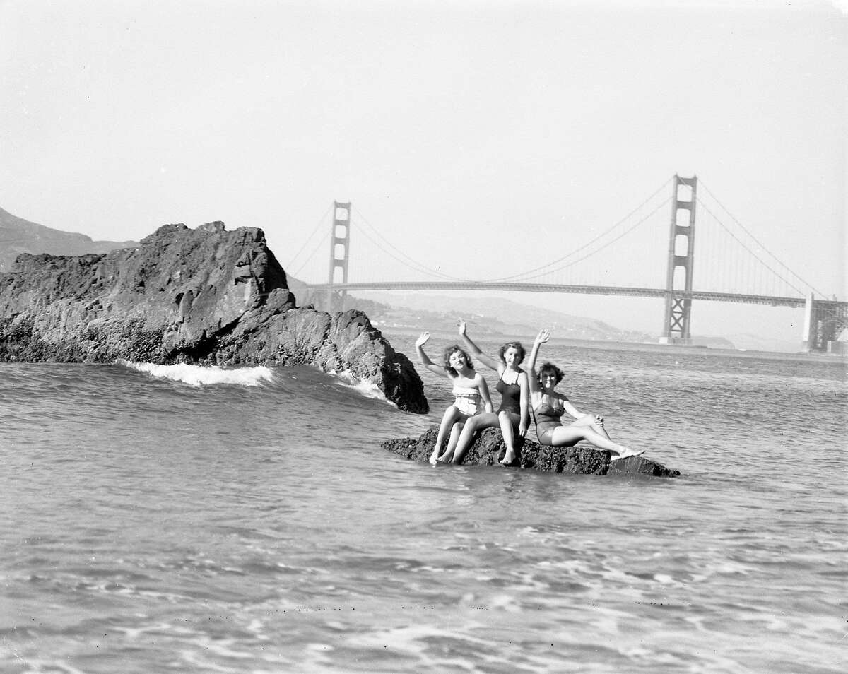 China Beach in SanFrancisco on a warm day, September 9, 1951