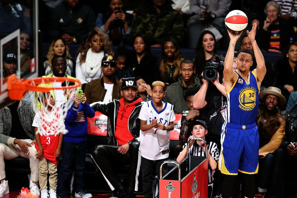 Career three-pointers made: 2,398 three-pointers (as of March 4) Curry's rank: 3rd among all players, 1st among point guards Who's above him? Ray Allen and Reggie Miller, who are both shooting guards, take the top two spots.