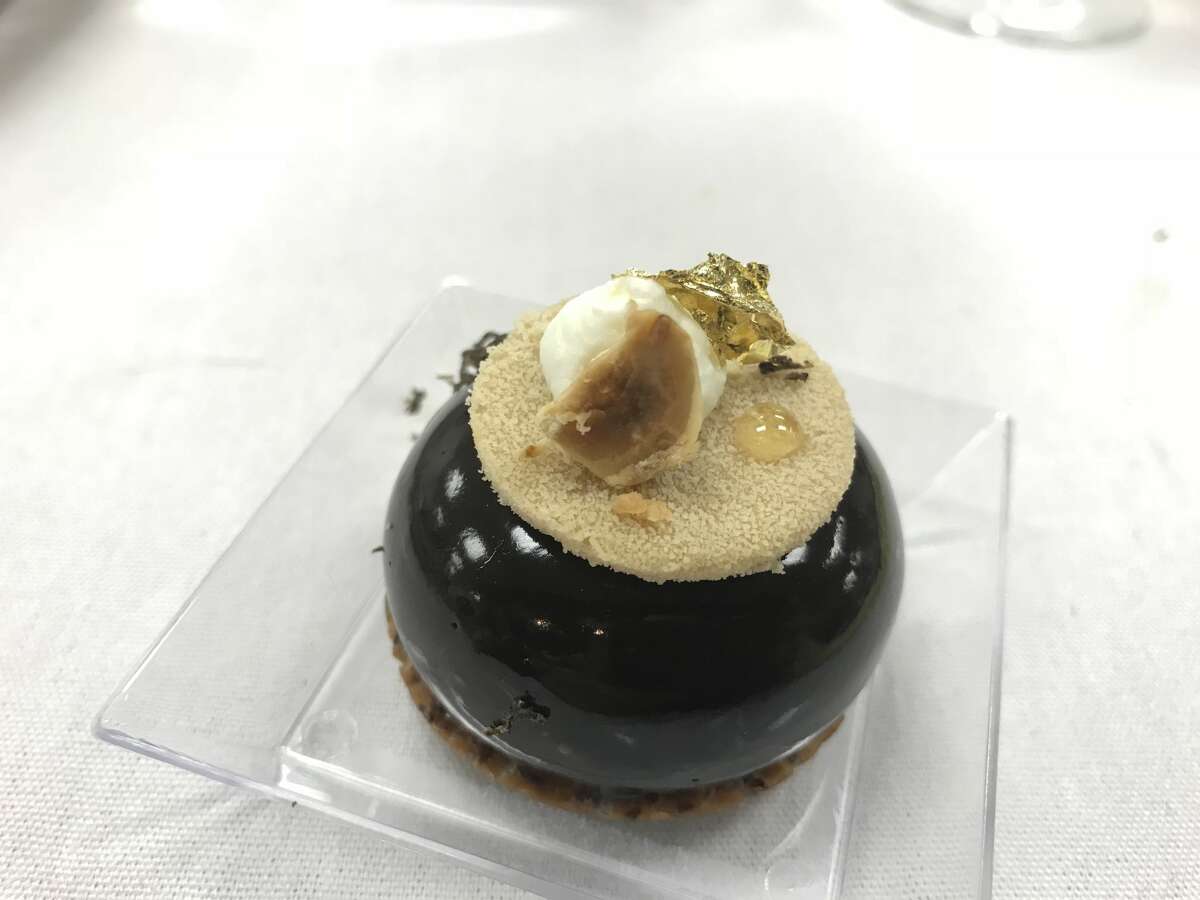 Yauatcha took second place with a chocolate and caramel truffle panna cotta at Truffle Masters.