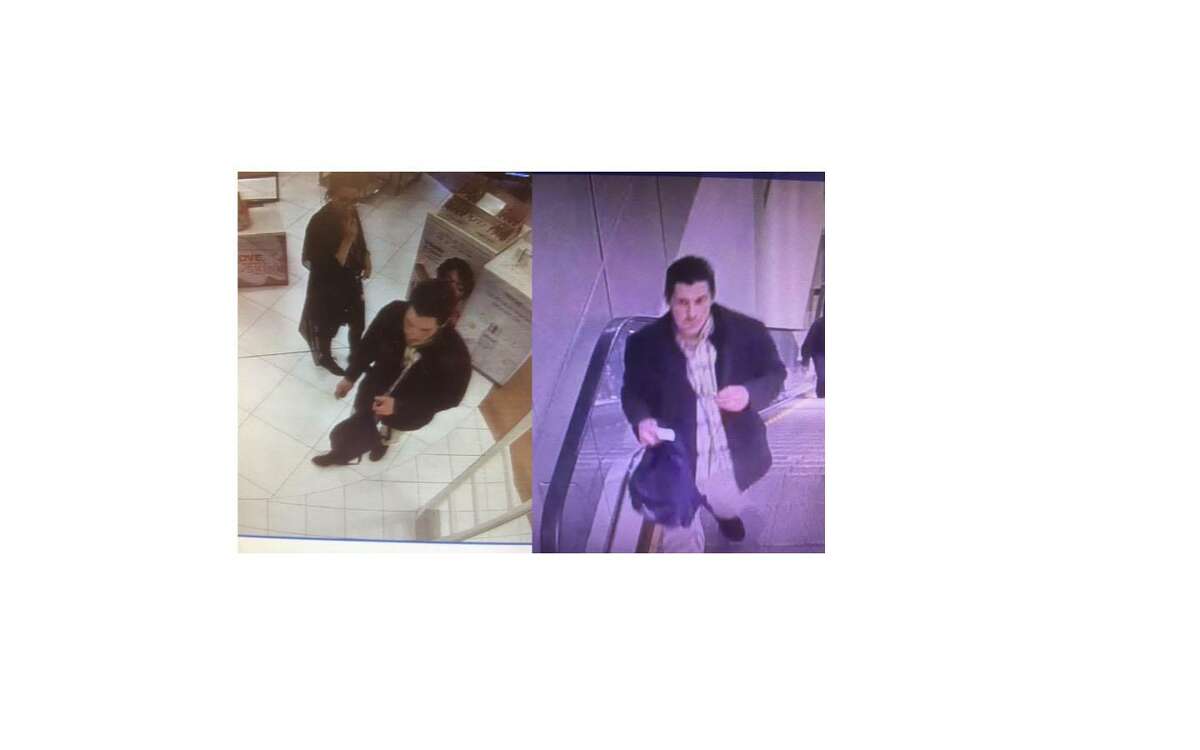Police are looking for this man who is suspected of stealing products from Ulta Beauty at the Connecticut Post Mall.