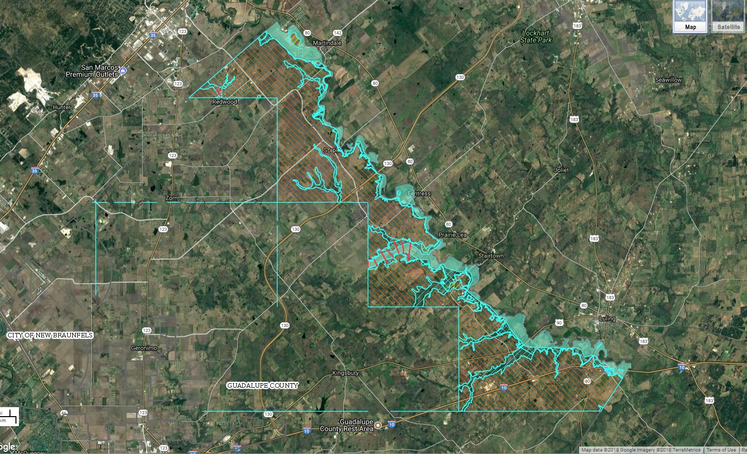 New Caney Flood Map New Fema Flood Maps Show Hazardous Areas In Counties Around San Antonio