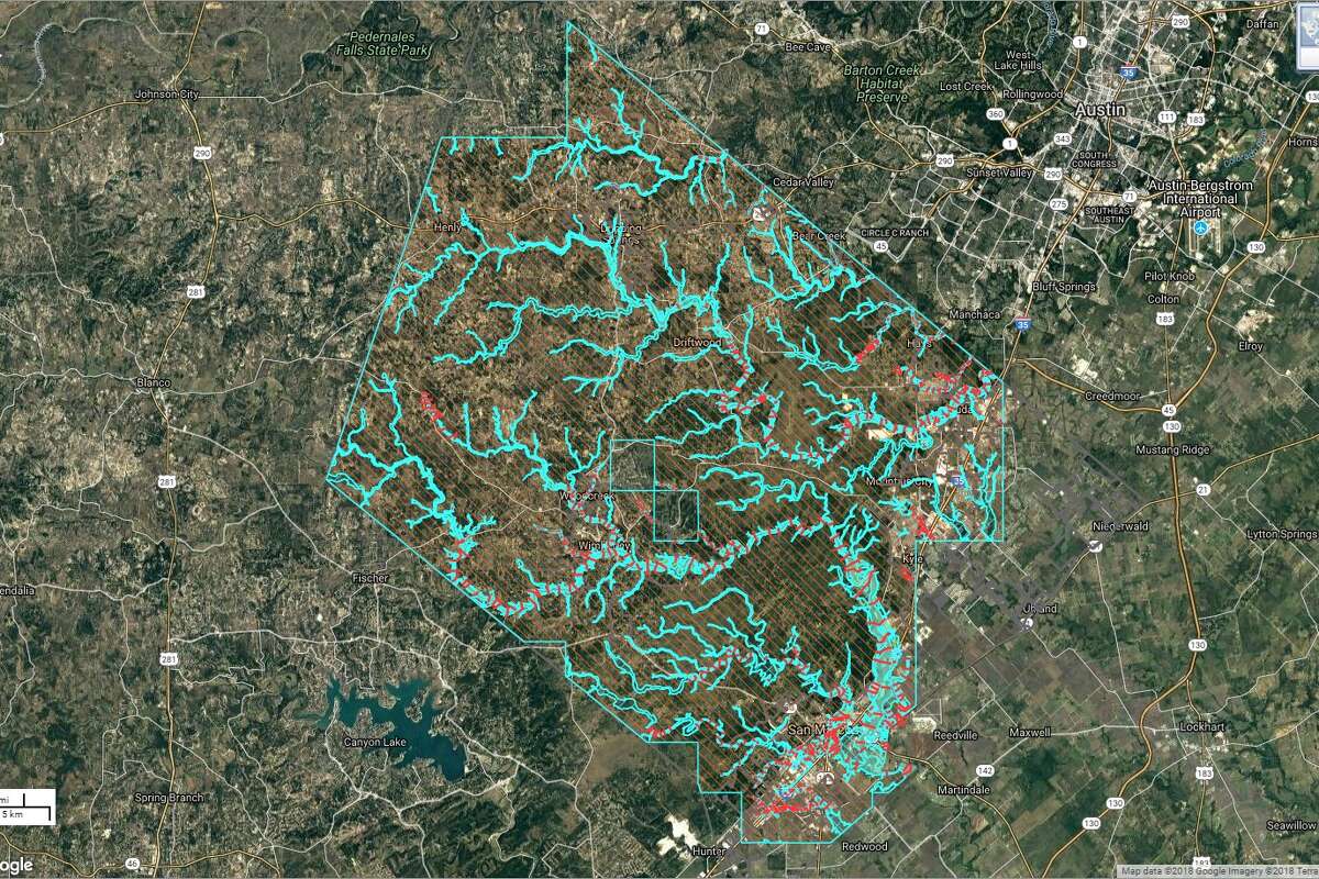 New FEMA flood maps show hazardous areas in counties around San Antonio ...