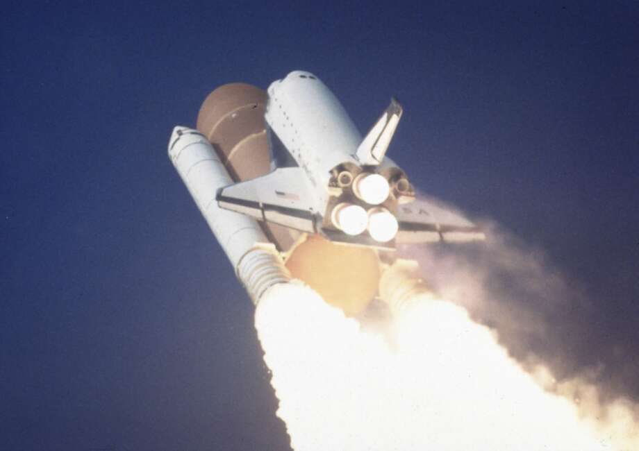 Kennedy Space Center, launch of shuttle Columbia (STS-28), August 8th 1989, First flight in three and a half years. Photo: Photo 12/UIG Via Getty Images