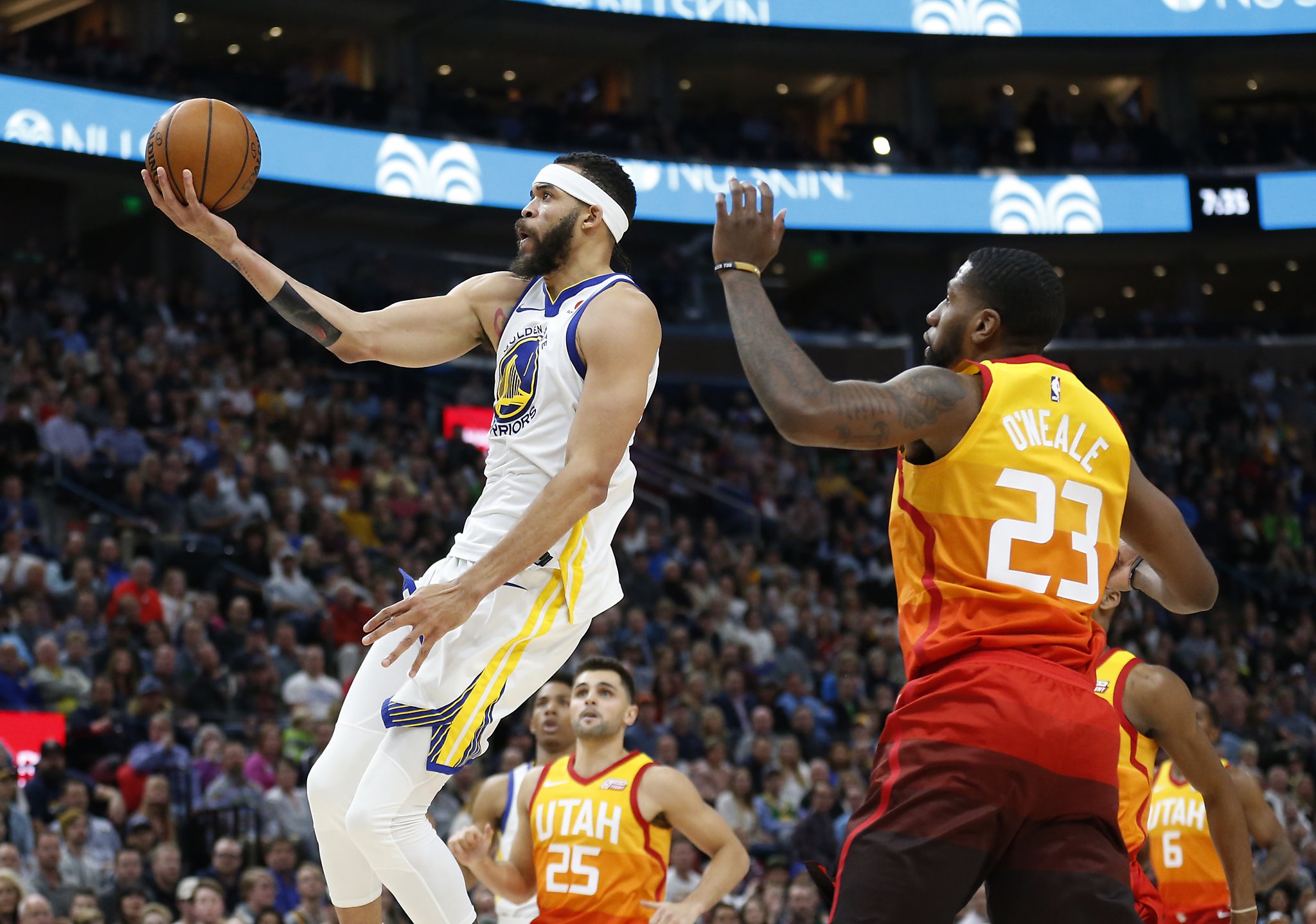 Warriors JaVale McGee Breaks Out In Loss To Utah
