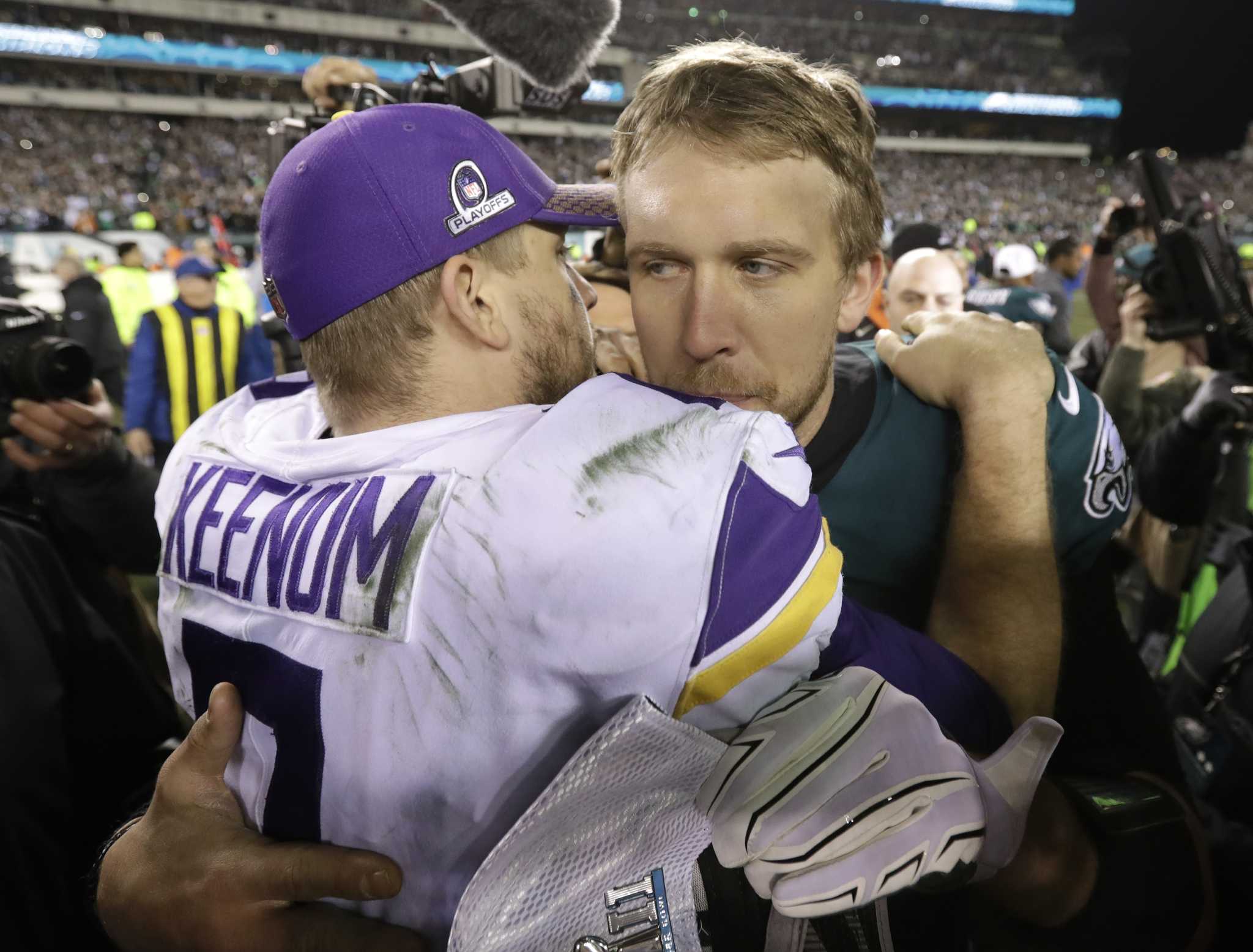 Nick Foles vs. Case Keenum: Trades before Eagles-Vikings game