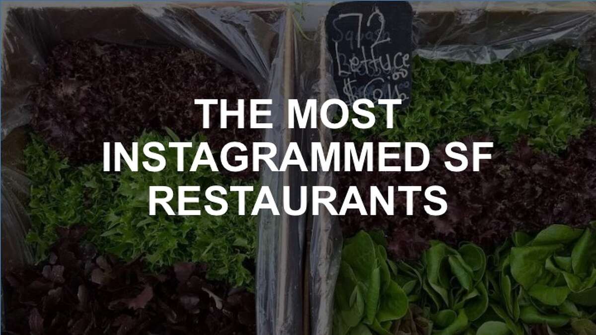 Click through this slideshow for the most Instagrammed bakeries, cafes and specialty food experiences in San Francisco.