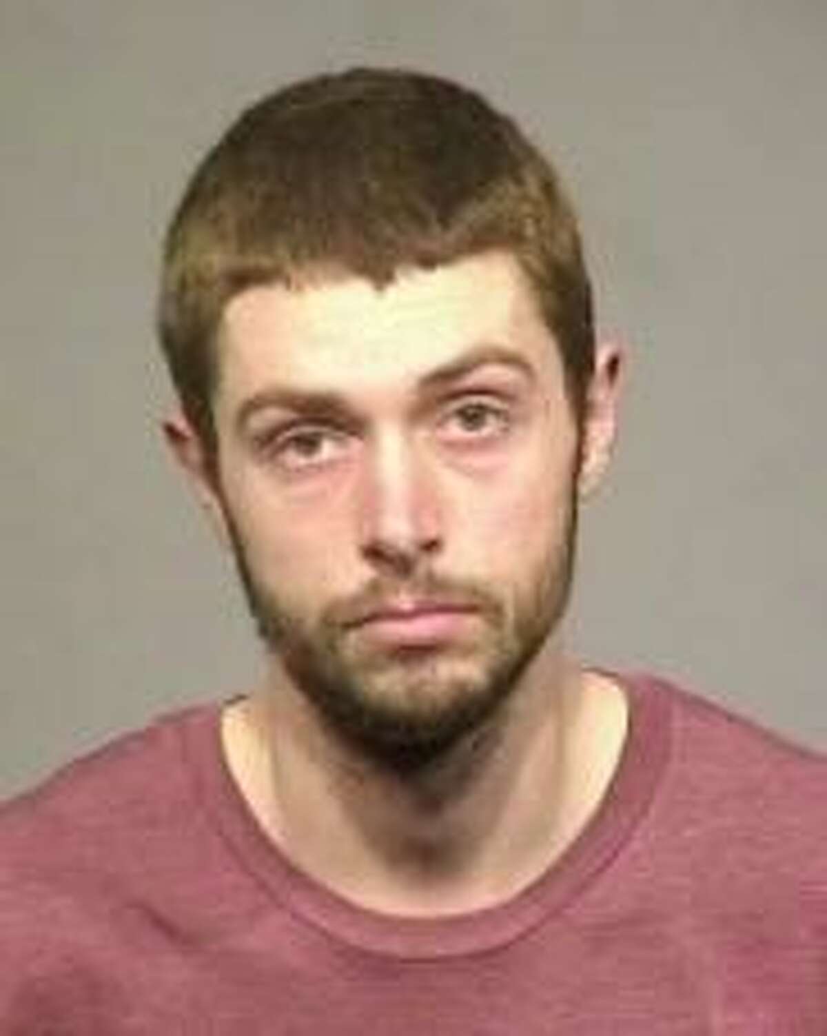 Brandon Garrison Gossett, 24, was arrested on suspicion of vandalism, among other charges.