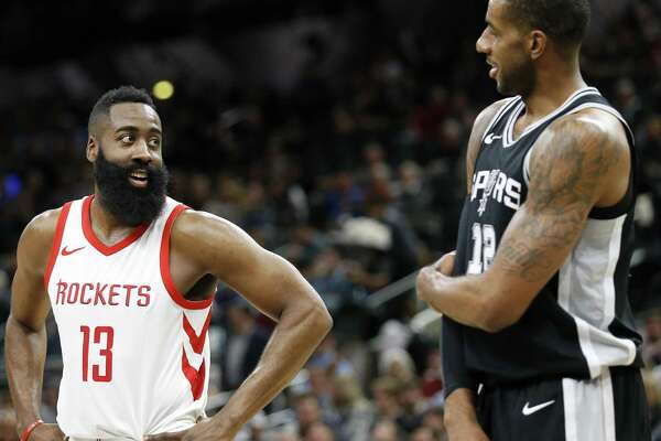 Harden takes over late to help Rockets sink Spurs - ExpressNews.com