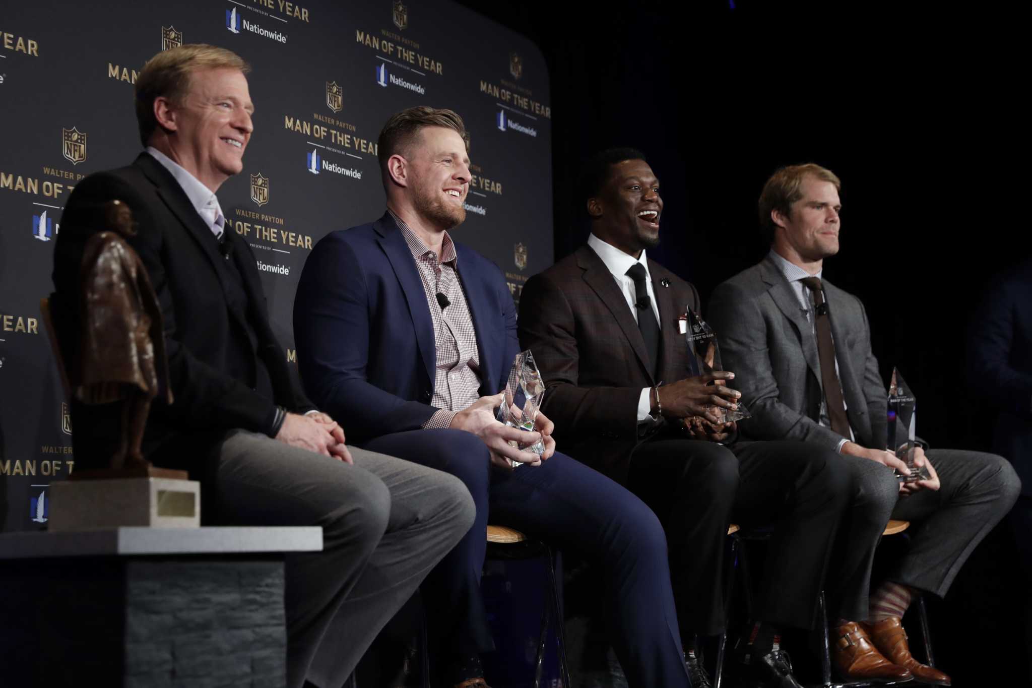 Pewaukee's JJ Watt a finalist for NFL's Walter Payton Man of the Year