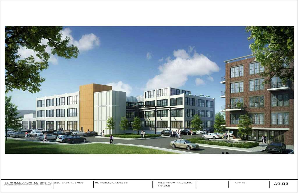 Hearing Set For Transit Oriented Development At East Norwalk Train Initial Renderings Which Will Be Refined Over Upcoming Weeks Show The Proposed Development At