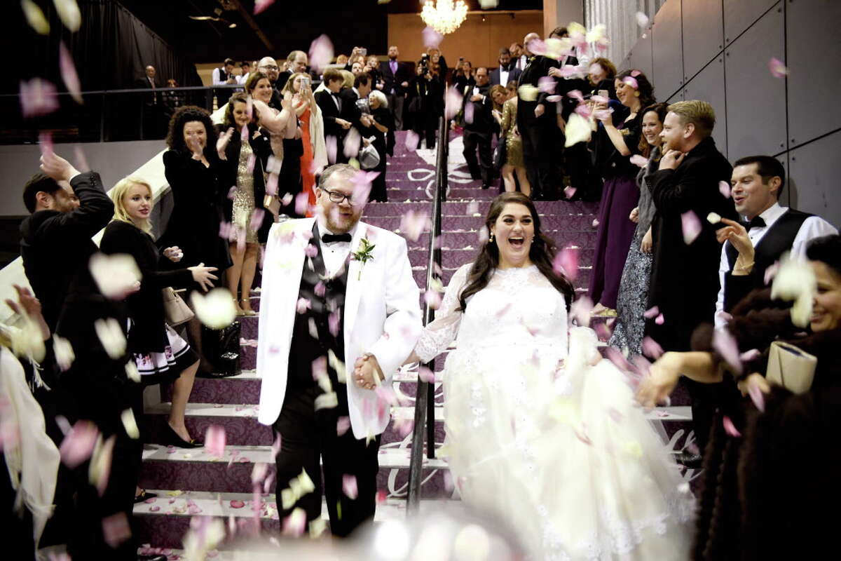 Andrew Smith and Lia Vallone met in 2014 and married on Jan. 6 at St. Anne's Catholic Church.