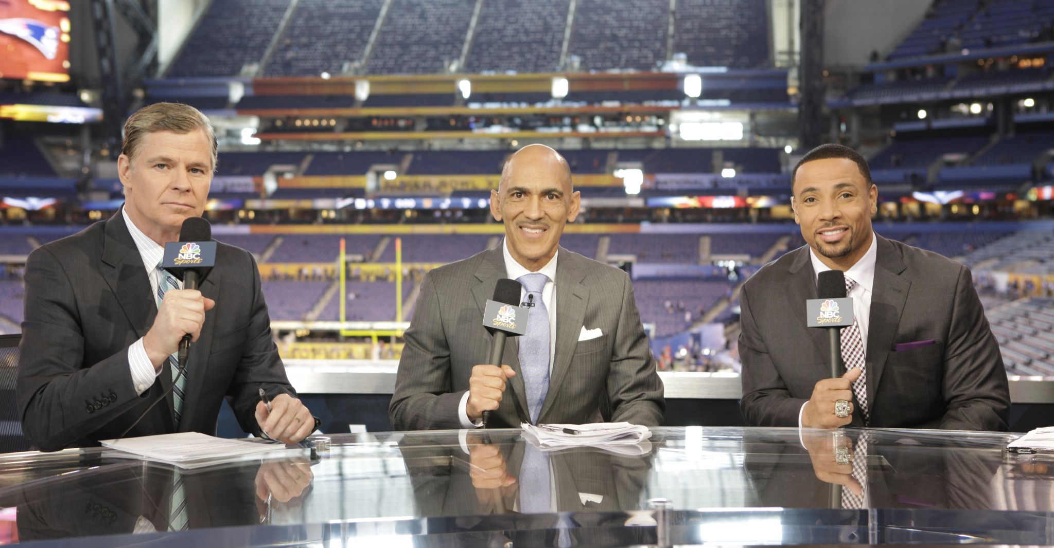 Review: NBC broadcasts Super Bowl with pomp and promotion