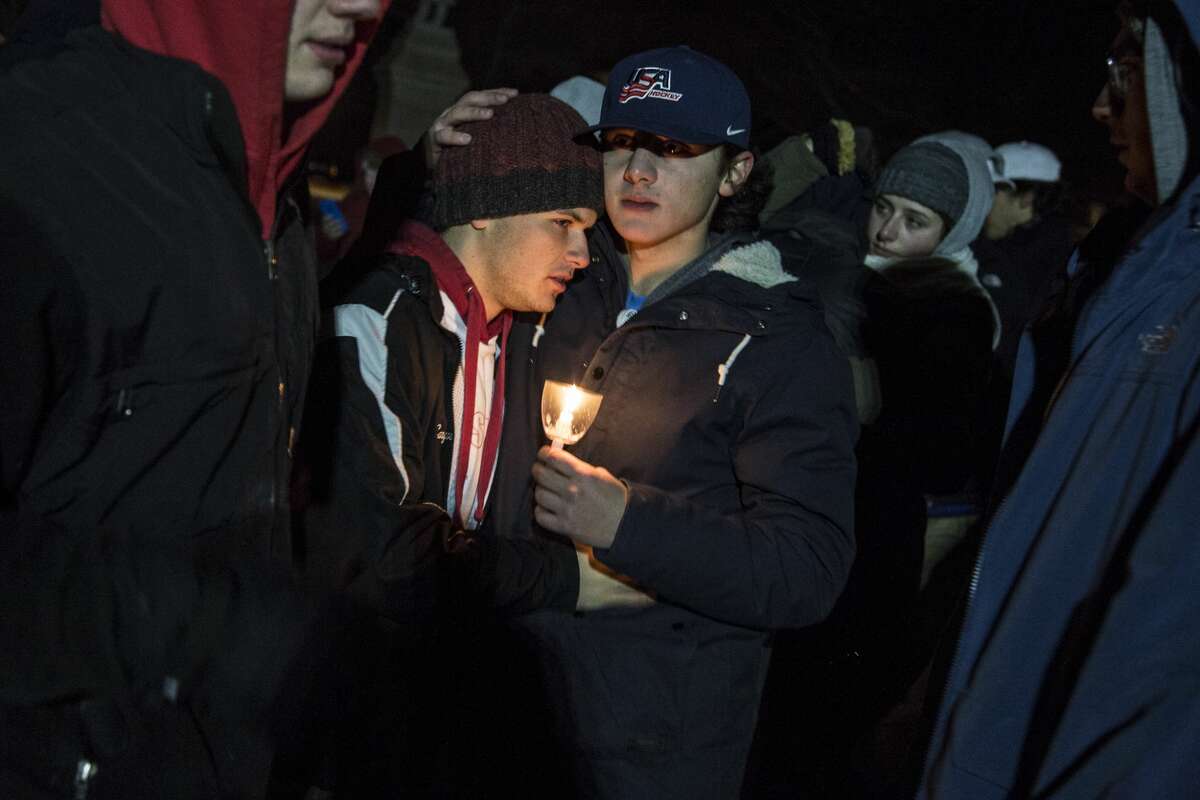 Candlelight vigil for Ethan Song in Guilford