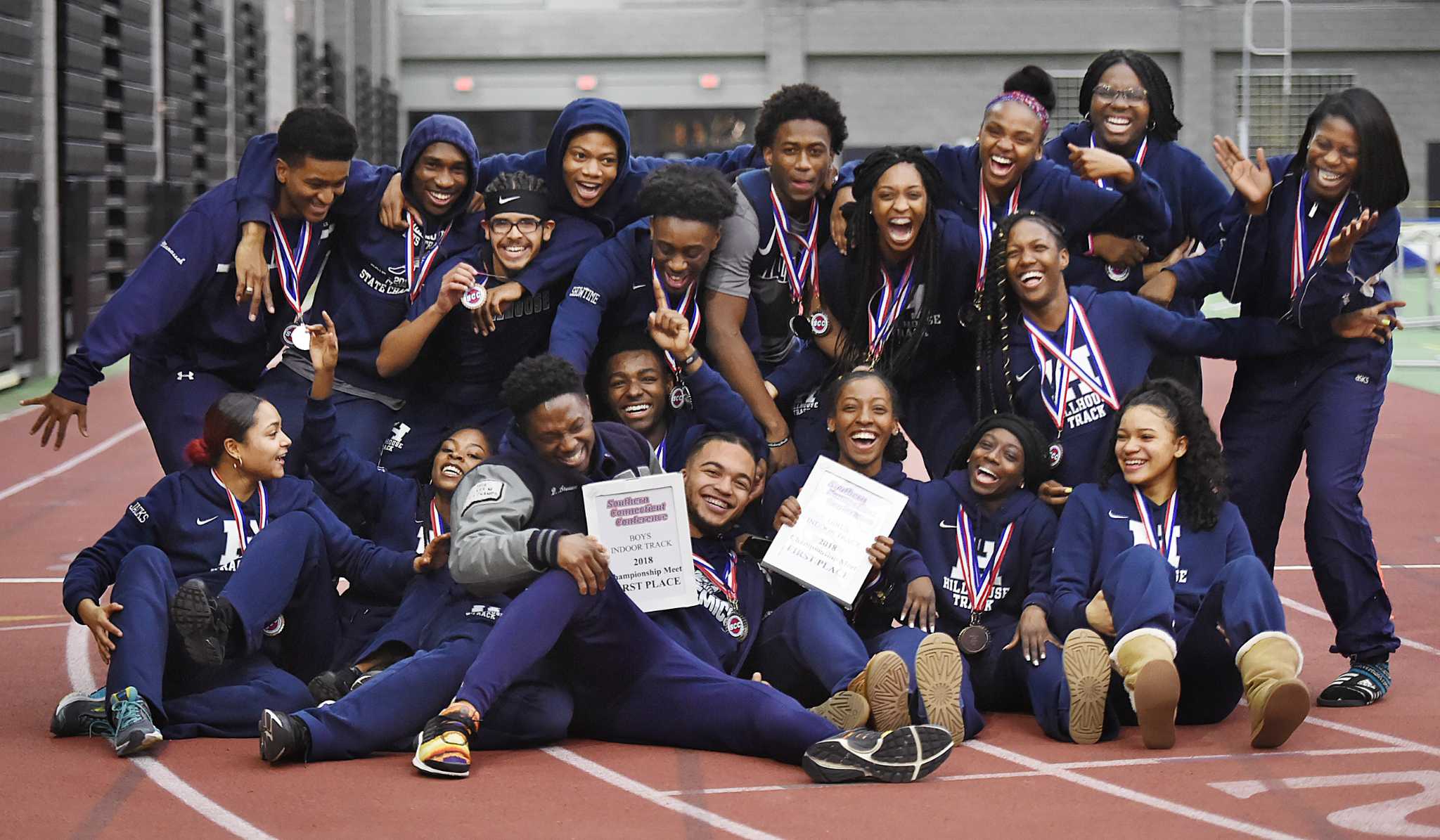 Class M Indoor Track: Tolland girls, Hillhouse boys keep dynasties alive