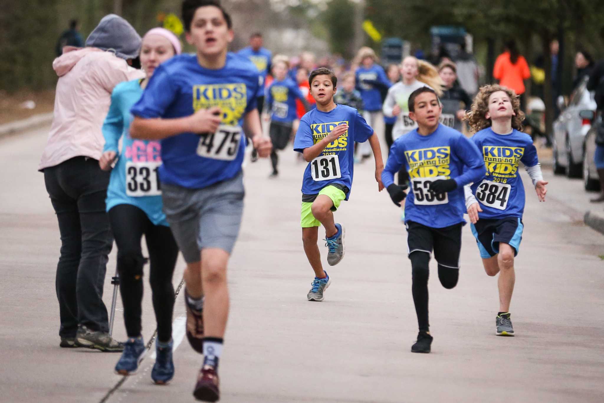 Hundreds of Conroe ISD students participate in Kids Running for Kids