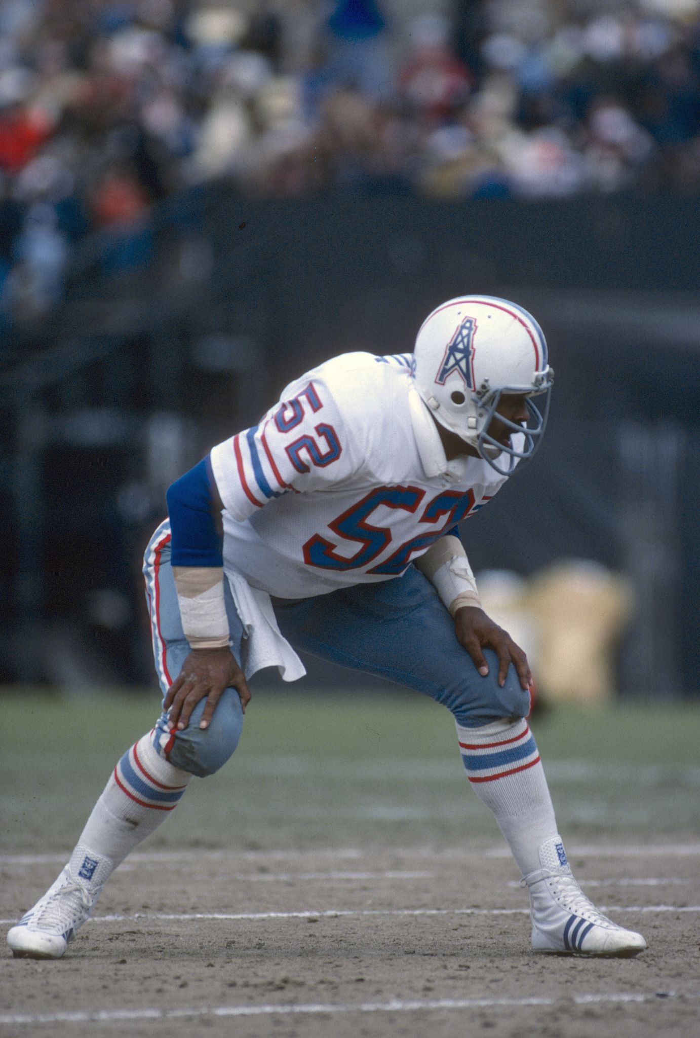 John McClain on X: Robert Brazile arrives at his hotel in Canton