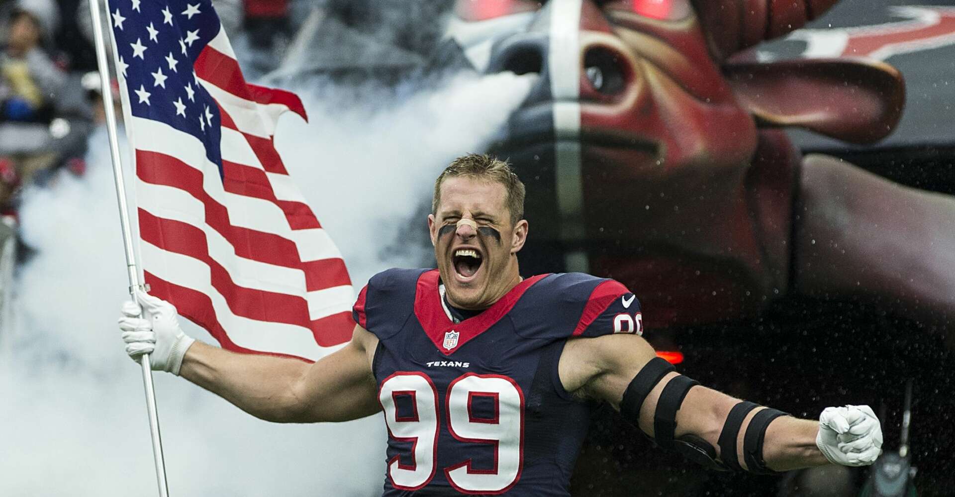 Jj watt american flag jersey clearance