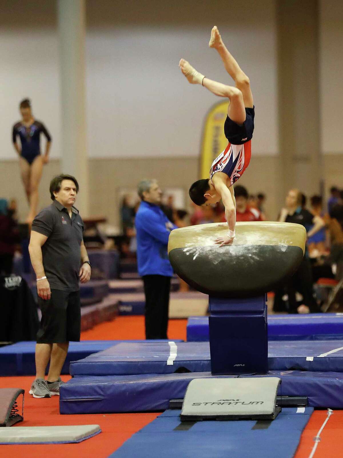 Tomball gymnast wins junior men's allaround at Winter Cup