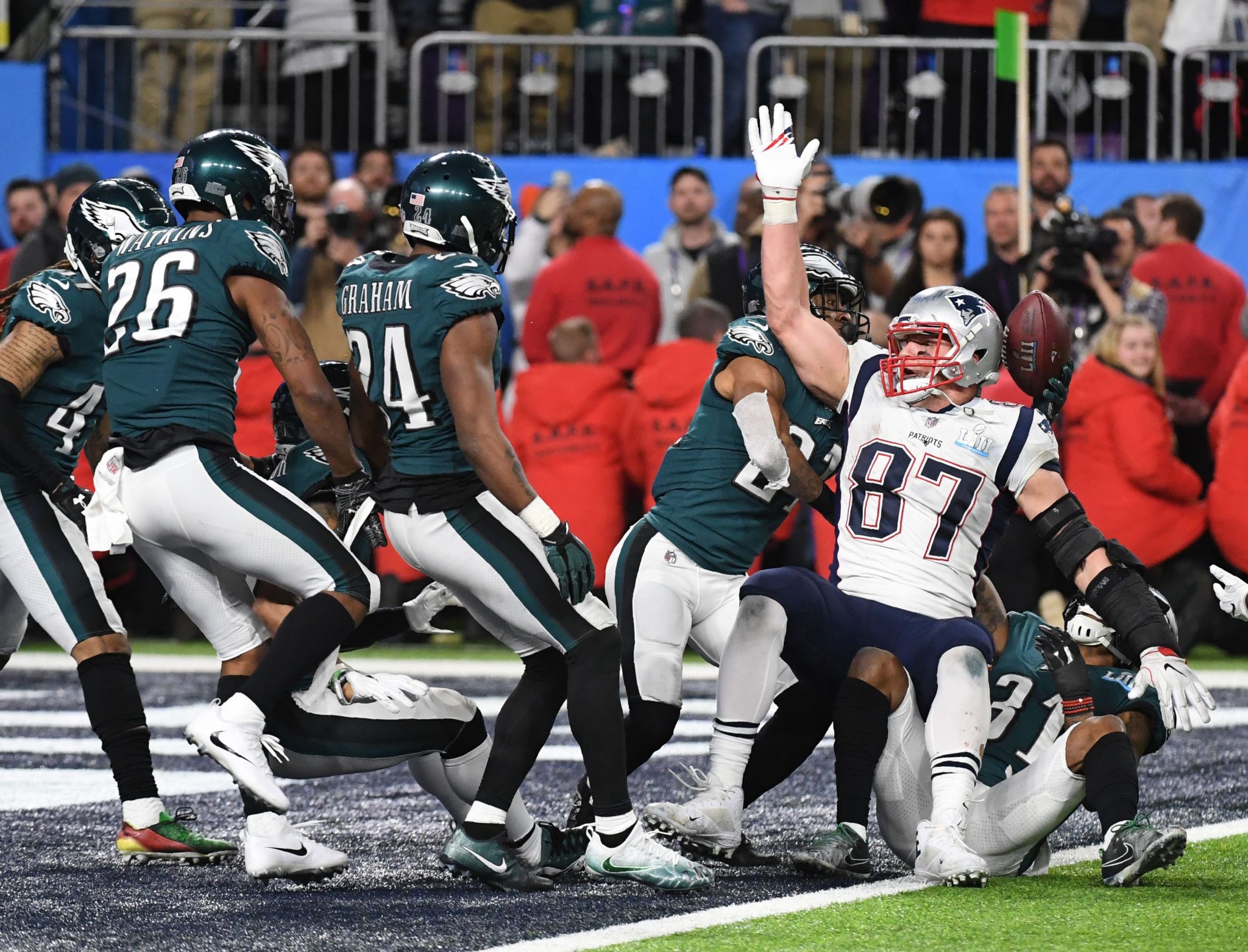 Zach Ertz brings in TD catch and brings home Super Bowl ring - Washington  Times