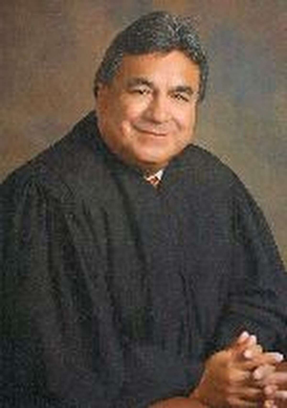 District Judge Rodolfo “Rudy” Delgado is seen in an undated photo taken from the 93rd District Court website. He is charged with bribery, according to FBI officials.