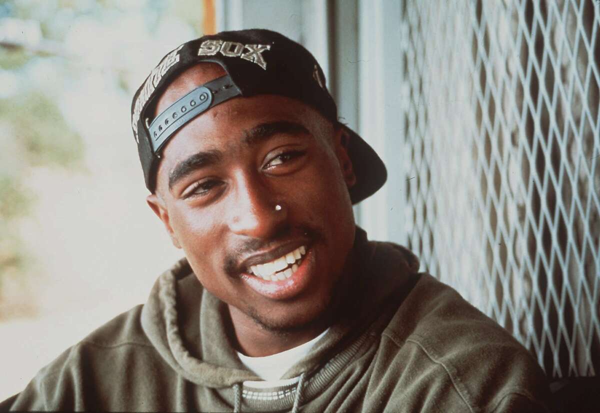 Rap musician Tupac Shakur shown in this 1993 photo. (AP Photo)