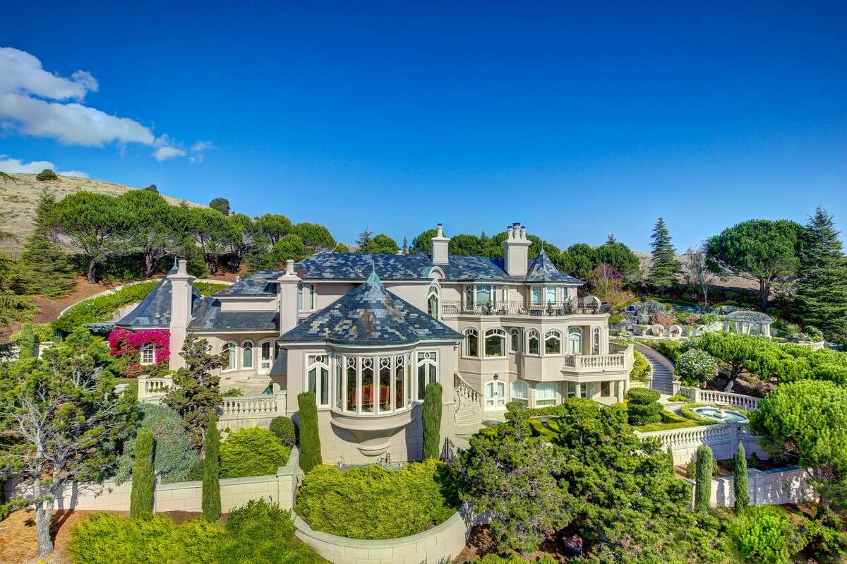 The French chateau-style of a $14 million estate in Tiburon was inspired by many trips to France.