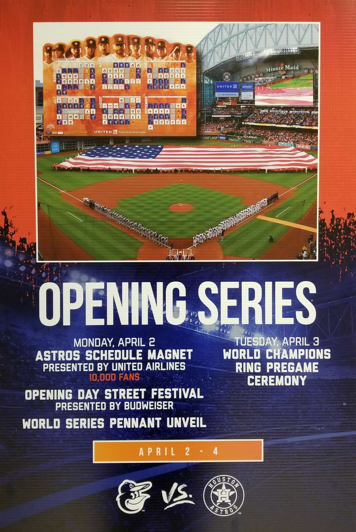 All the World Series giveaways at Astros home games this season